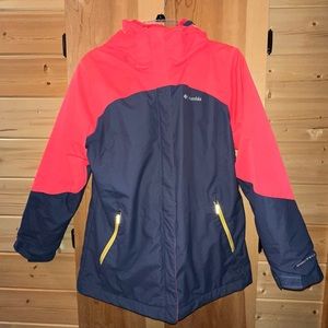 Columbia Girls Winter Jacket Size XL InterChange with Outgrow System